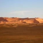 Dunes de Merzouga au coucher du soleil