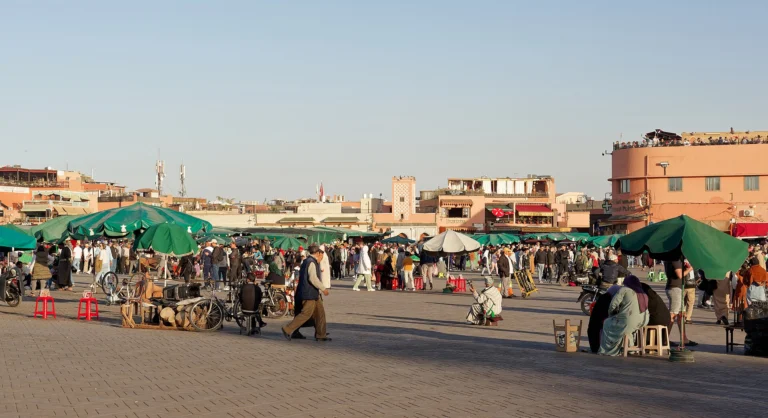 Place Jemaa el-Fna à Marrakech